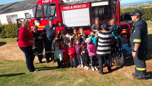 Volunteer Firefighters visited the Pikkewyntjies!