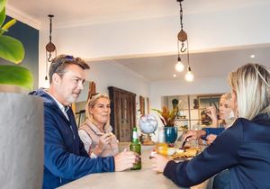 Honesty Bar Overlooking the Ocean