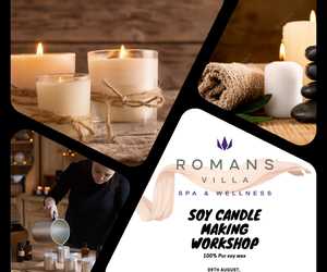 9 August 2022: Soy Candle Making Workshop