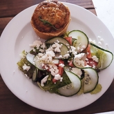 Quiche with Side Salad - Stoep Café - Xplorio™ Kleinmond