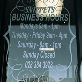 Opening hours