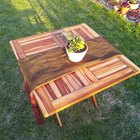 Restored Teak Outdoor Table - New Life Woodwork - Xplorio™ Gansbaai