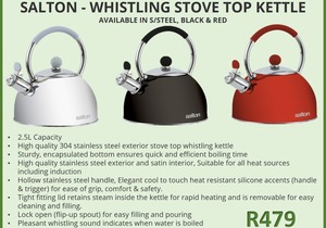 New Product - Salton Kettles