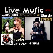 24 July 2022: Live Music by Mary Jain Fireheart and Marcia Moon