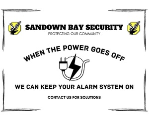 Alarm System ON During Loadshedding