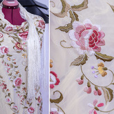 Embroidered Piece - Kaliko Boutique Fabric Shop - Xplorio™ Gansbaai 