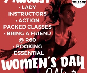 9 August 2022: Special Studio Class Timetable for Women's Day