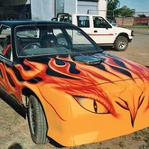 Airbrush on vehicles