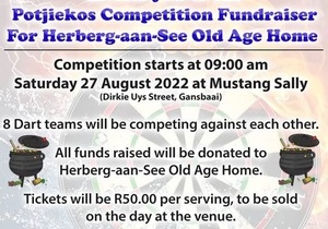 27 August 2022: Potjiekos Competition Fundraiser for Herberg-aan-See
