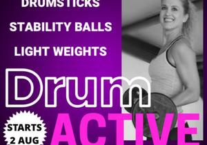 New Class Every Tuesday: Drum Active