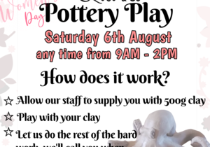 6 August 2022: Pottery Play