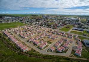Aerial Photo of Bredasdorp Featuring the Parkview Housing Development