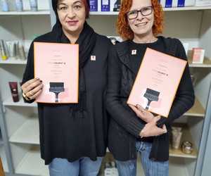 Goldwell Master Colorist Course Completed By Melody and Valerie