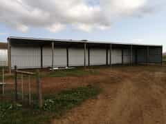 30x7 Meter Wooden and Steel Veranda in Bredasdorp