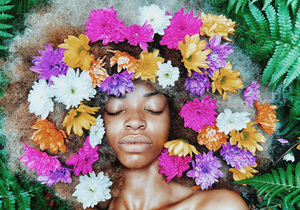 Her Words Waters Flowers