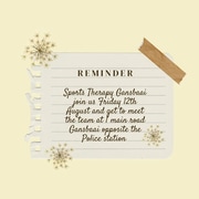 12 August 2022: Sports Therapy Gansbaai Opening