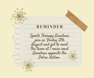 12 August 2022: Sports Therapy Gansbaai Opening