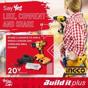 WIN a Cordless Drill Kit