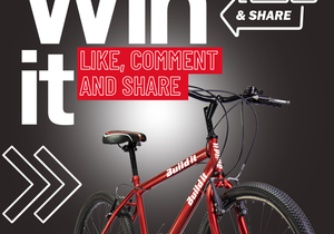 WIN a Build it Branded Mountain Bike