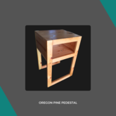 Oregon Pine Pedestals - M + S Designs - Xplorio™ Gansbaai