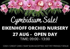 27 August 2022: Eikenhoff Orchid Nursery Open Day