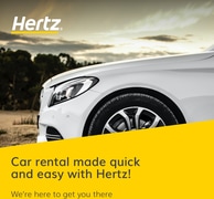 Car Rental with Hertz!