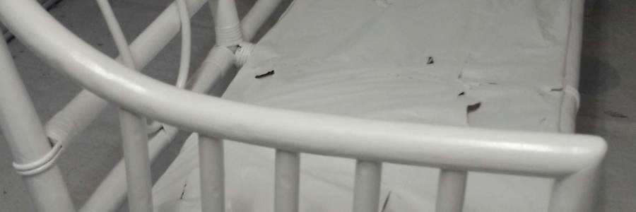 Cane Patio Furniture Resprayed