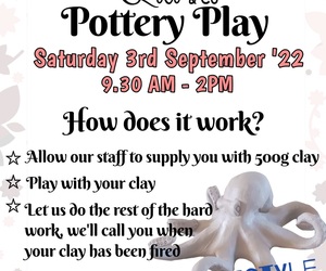 3 September 2022: Pottery Play