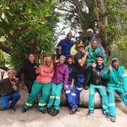 The Amazing Caledon Wildflower Garden Gardening Team