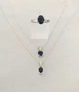 Sapphire Necklaces, Rings and Earrings