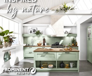 Prominent Paints: Green Cabinets Inspired by Nature
