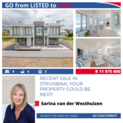 Home Sold in Struisbaai by Sarina van der Westhuizen