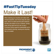 #FastTipTuesday: Re-use Mineral Turpentine