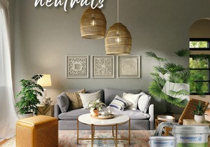 Warm Neutrals: Premium Satin Silk Paint
