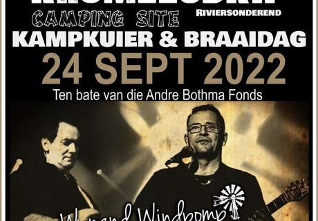 24 September 2022: Andre Bothma Fundraiser (Camping and Braai Day)
