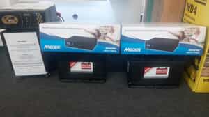 Backup Kit: Inverter Mecer and 2 Deep Cycle Batteries