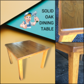 Solid Oak Table - M + S Designs - Xplorio™ Gansbaai