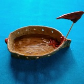 Sail away and dream small clay ring bowl - Pot en Gieter Gift Basket - Xplorio™ Gansbaai