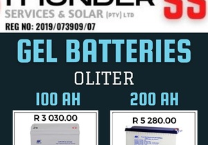 Oliter Gel Batteries
