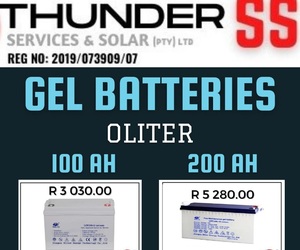 Oliter Gel Batteries