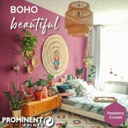 Prominent Paints: Raspberry Cocktail Colour