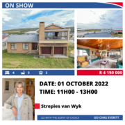 On Show 1 October 2022: 170 Main Street Agulhas