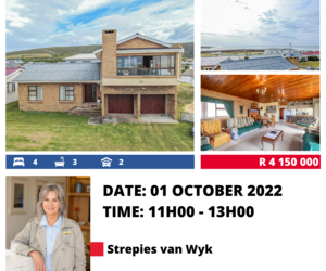 On Show 1 October 2022: 170 Main Street Agulhas