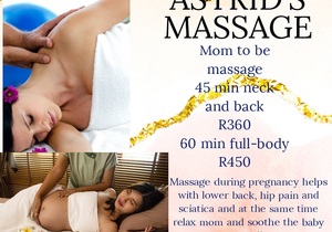 Astrid's Massage: Mom-To-Be Massage