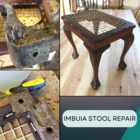 Imbuia Stool Repair - M + S Designs - Xplorio™ Gansbaai Imbuia Stool Repair - M + S Designs - Xplorio™ Gansbaai