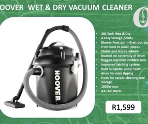 New: HOOVER Wet and Dry Vacuum Cleaner