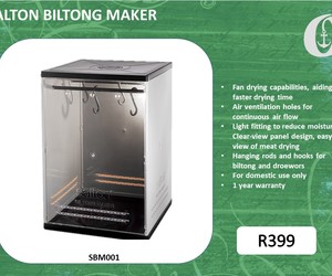 New: Salton Biltong Maker