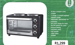 New: Sunbeam 25L Compact Oven