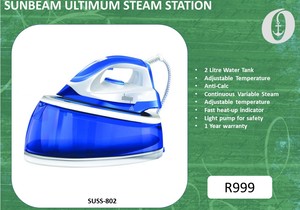 New: Sunbeam Ultimum Steam Station