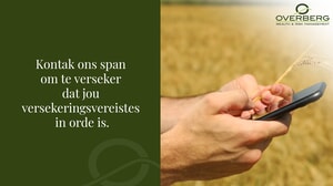 Dit is tyd on jou versekeringsdekking te hersien!